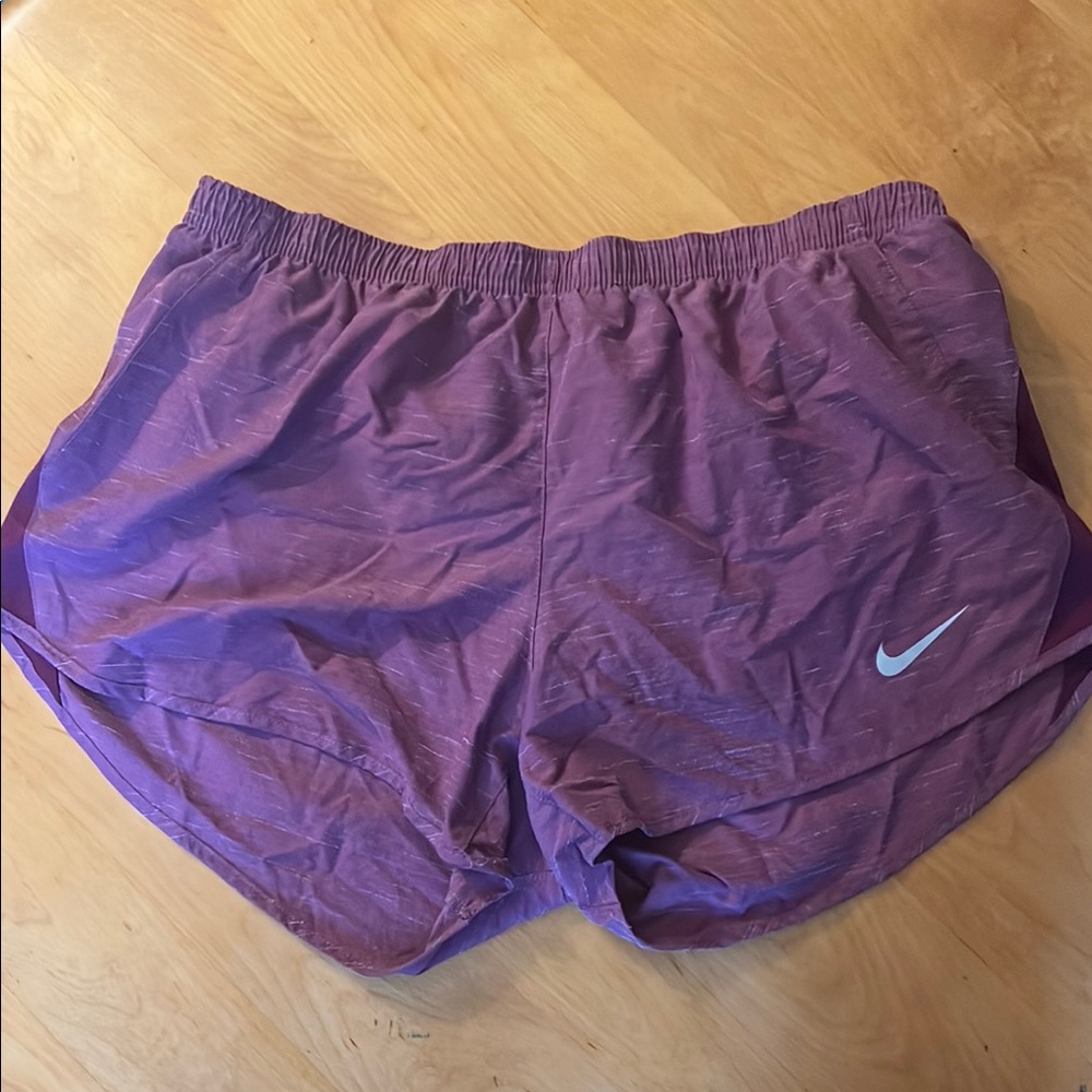 Nike Women's Purple Athletic Shorts